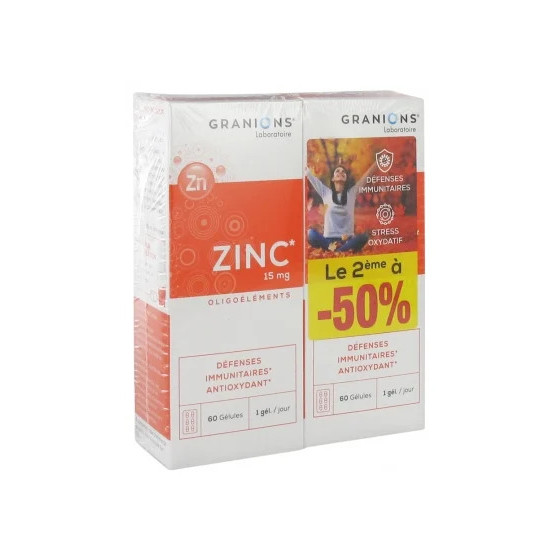 Granions Zinc 30 Ampoules